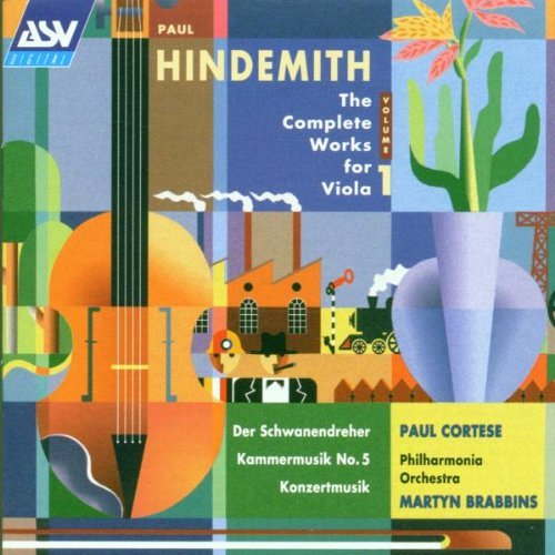 P. Hindemith/Viola Works-Vol. 1@Brabbins/Po